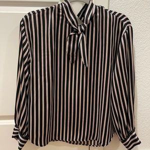 SOLD Zara Striped Blouse